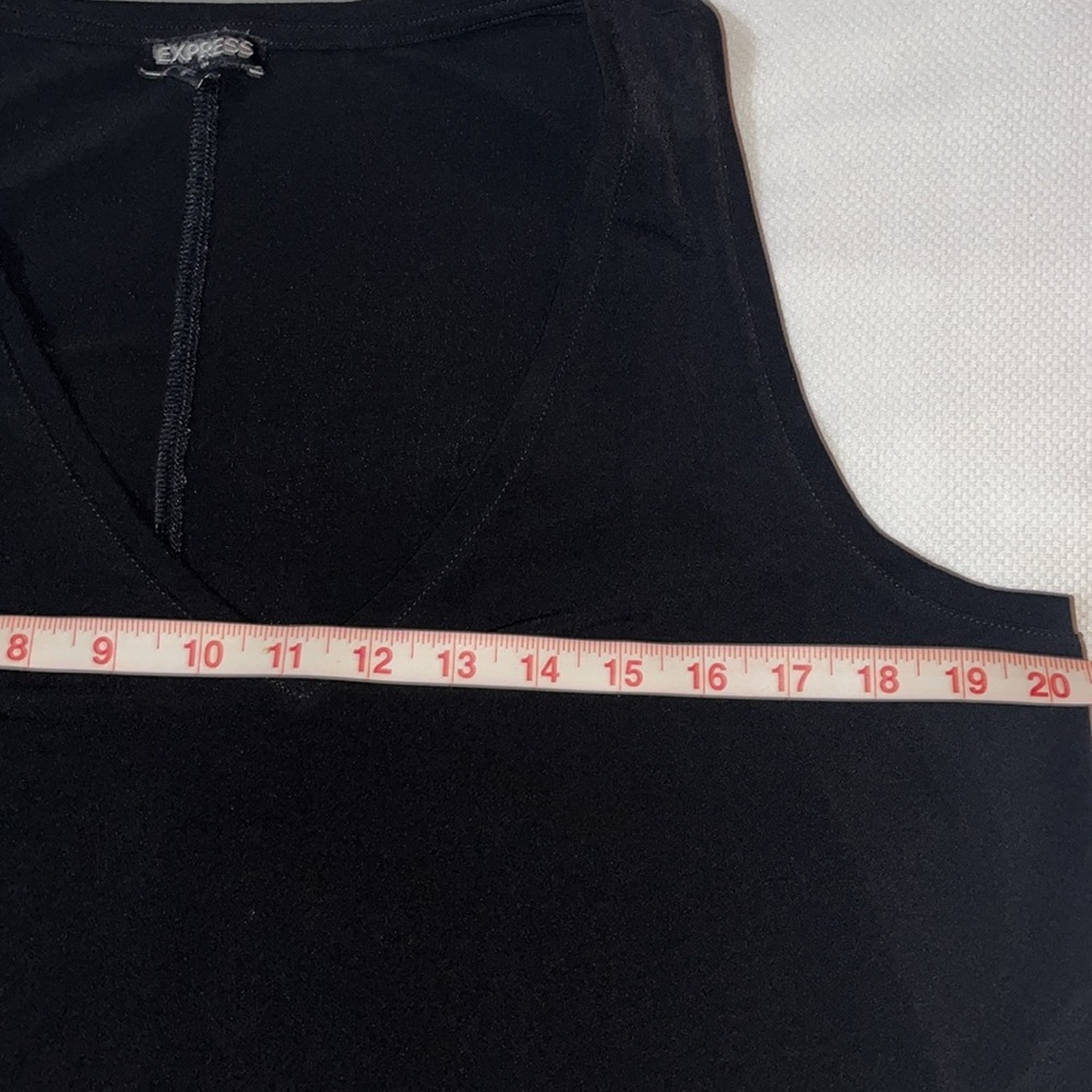 Express black knit tank. Sz large - Picture 7 of 11